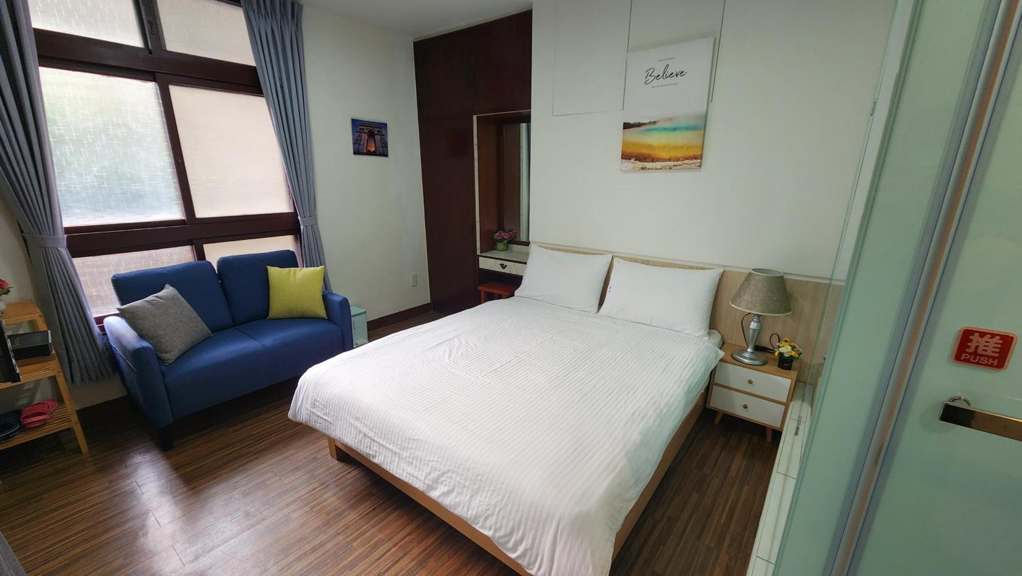 藏風民宿the Wind Guesthouse 2022 Tainan Oda fotoğraf